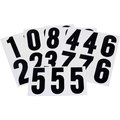 Hillman Hillman Group 842274 3 in. Black & White Vinyl Square Cut Self Adhesive Number 842274